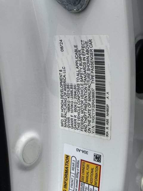 Used 2024 Honda Accord EX image 20