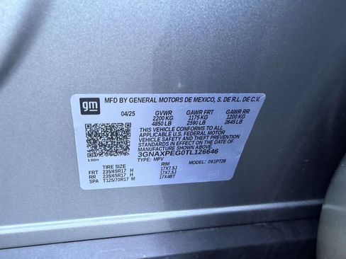 Certified 2026 Chevrolet Equinox LT AWD/4WD image 15