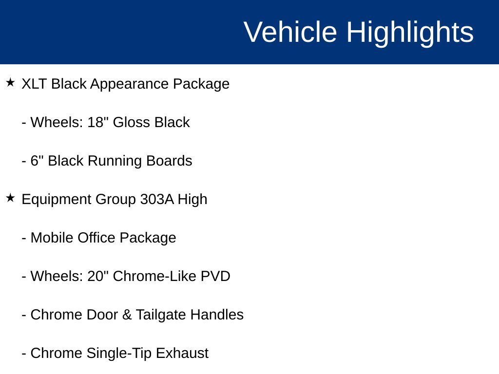 Certified 2025 Ford F150 XLT w/ Equipment Group 303A High AWD/4WD image 24