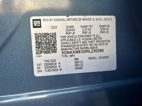 Used 2024 Chevrolet Equinox RS w/ RS Leather Package AWD/4WD image 22