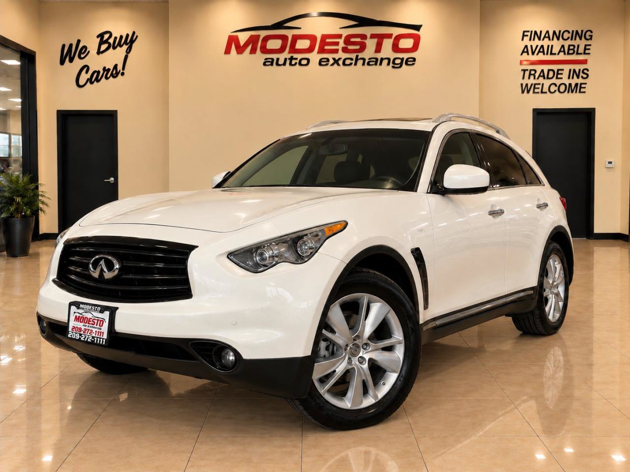 Used 2014 INFINITI QX70 AWD w/ Premium Package image 8