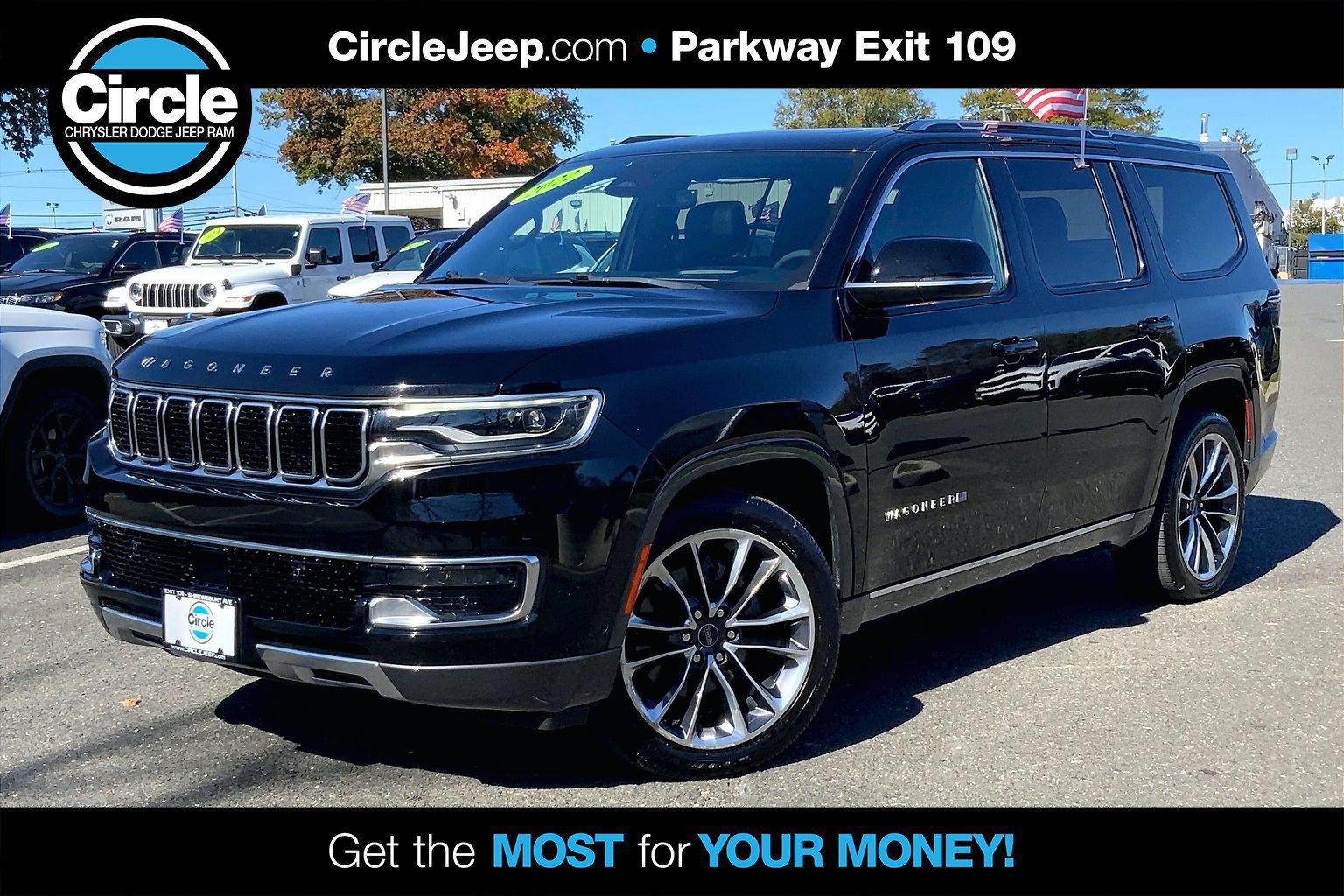 Used 2022 Jeep Wagoneer Series III w/ Premium Group I AWD/4WD 360° Tour