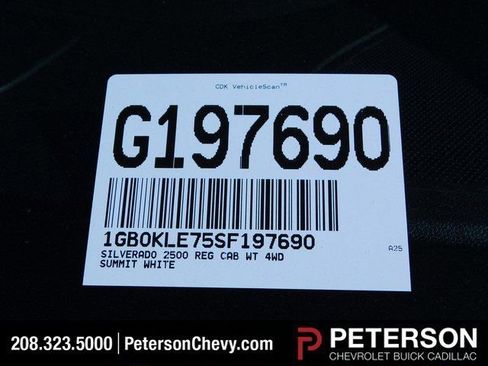 New 2025 Chevrolet Silverado 2500 W/T w/ WT Convenience Package image 22
