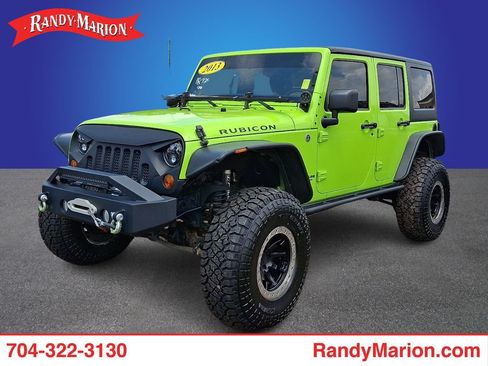 Used 2013 Jeep Wrangler Unlimited Rubicon w/ Connectivity Group AWD/4WD image 1