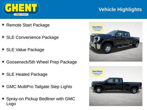 Used 2026 GMC Sierra 3500 SLE w/ SLE Value Package AWD/4WD image 2