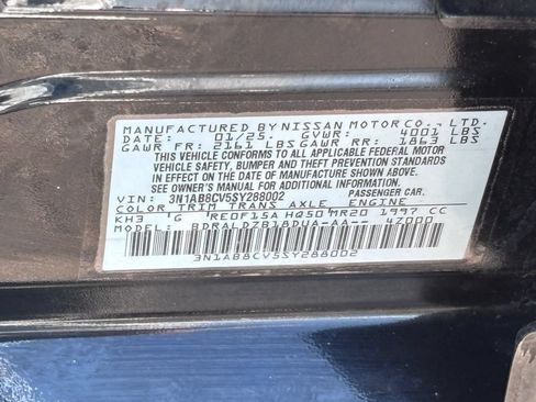 Used 2025 Nissan Sentra SV FWD image 35
