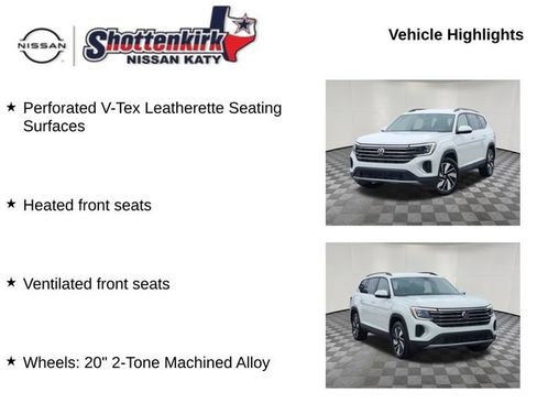 Used 2024 Volkswagen Atlas SE AWD/4WD image 12