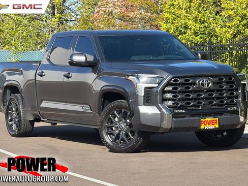 Used 2023 Toyota Tundra Platinum w/ Advanced Package AWD/4WD image 1