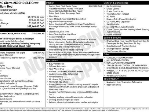 Used 2017 GMC Sierra 2500 SLE w/ Suspension Package, Off-Road image 13