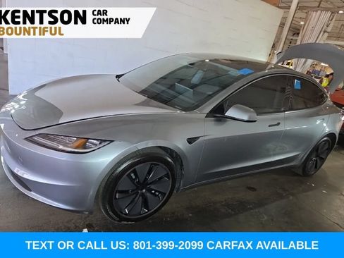 Used 2025 Tesla Model 3 Long Range AWD/4WD image 1