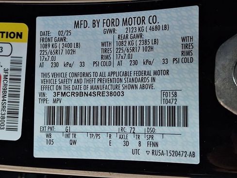 Certified 2025 Ford Bronco Sport Big Bend AWD/4WD image 28