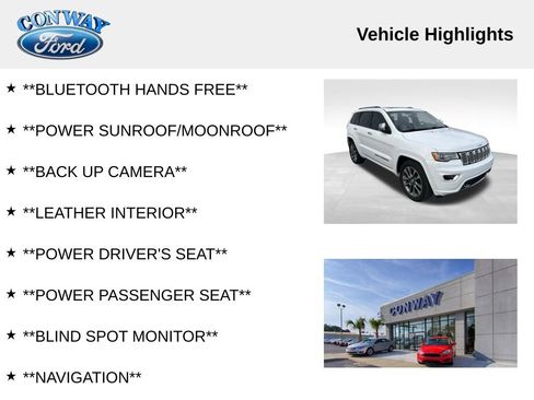 Used 2017 Jeep Grand Cherokee Overland image 4