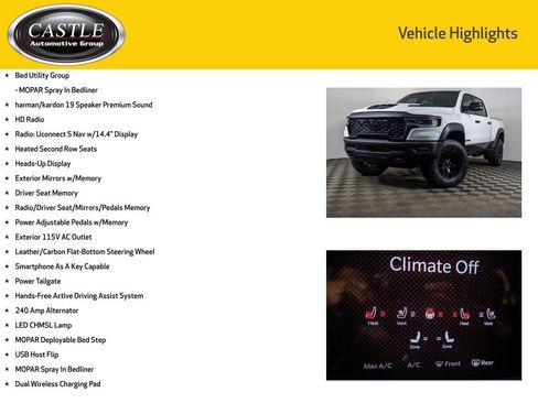 Used 2025 RAM 1500 RHO w/ RHO Level 1 Equipment Group image 16