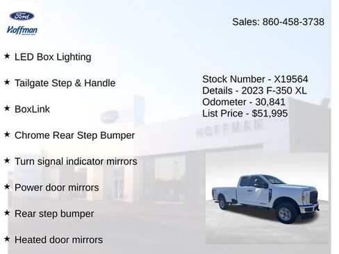 Certified 2023 Ford F350 XL w/ Snow Plow Prep Package image 30