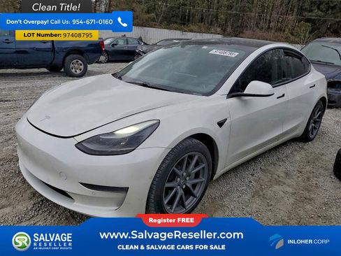 Used 2021 Tesla Model 3 image 1