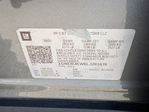 Certified 2020 Chevrolet Traverse RS w/ LPO, Floor Liner Package image 23