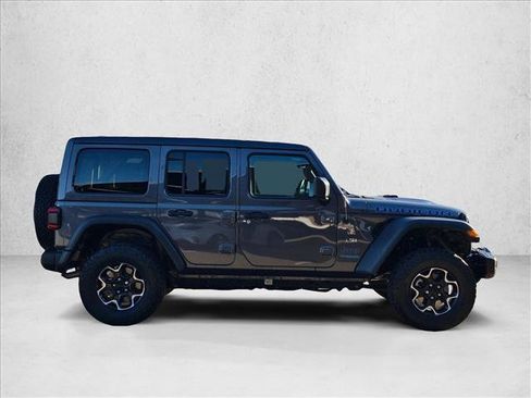 Used 2021 Jeep Wrangler Unlimited Rubicon 4xe w/ Steel Bumper Group AWD/4WD image 4