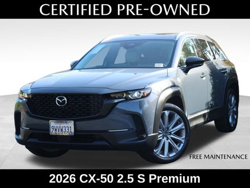 Certified 2026 MAZDA CX-50 AWD 2.5 S w/ Premium Package image 1