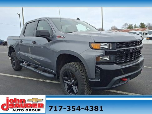Used 2021 Chevrolet Silverado 1500 Custom Trail Boss w/ Safety Confidence Package image 1