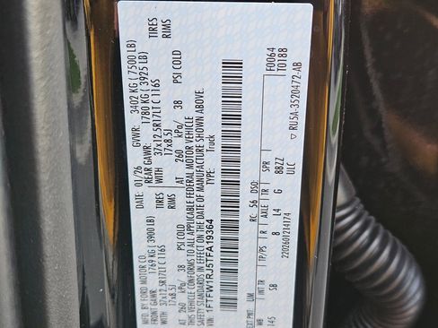 Used 2026 Ford F150 Raptor w/ Equipment Group 803A Raptor R image 36