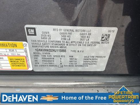 Used 2017 Chevrolet Traverse LT AWD/4WD image 30