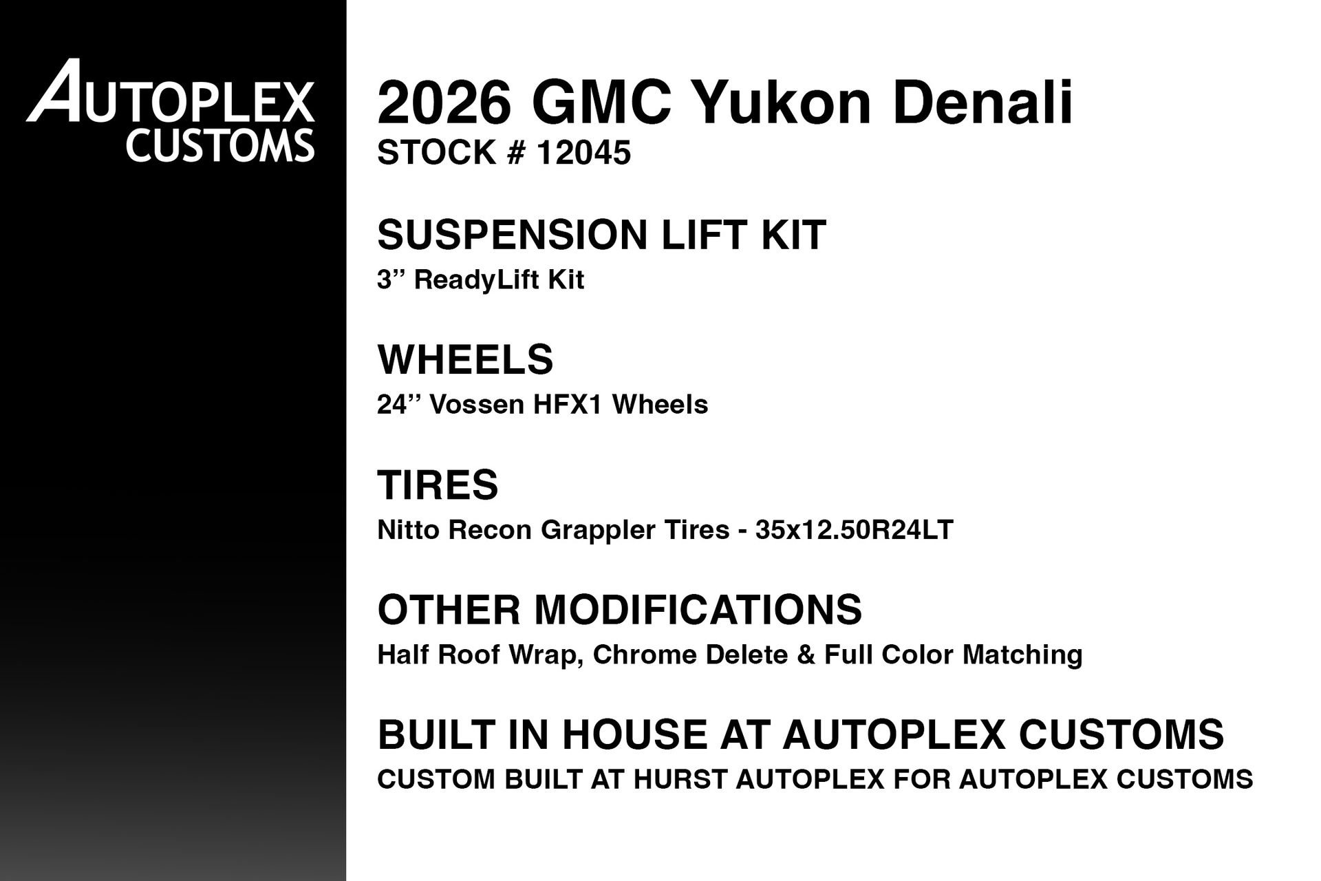 Used 2026 GMC Yukon Denali w/ Sun & Power Step Package AWD/4WD image 2