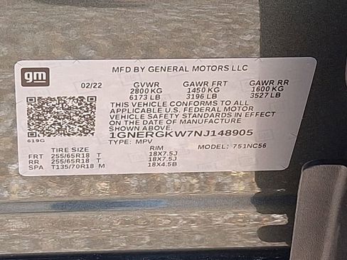 Certified 2022 Chevrolet Traverse LT image 23