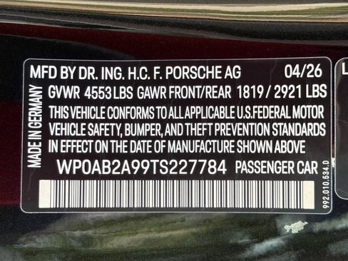 Used 2026 Porsche 911 Carrera 4 GTS AWD/4WD image 39