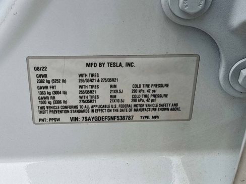 Used 2022 Tesla Model Y Performance AWD/4WD image 23