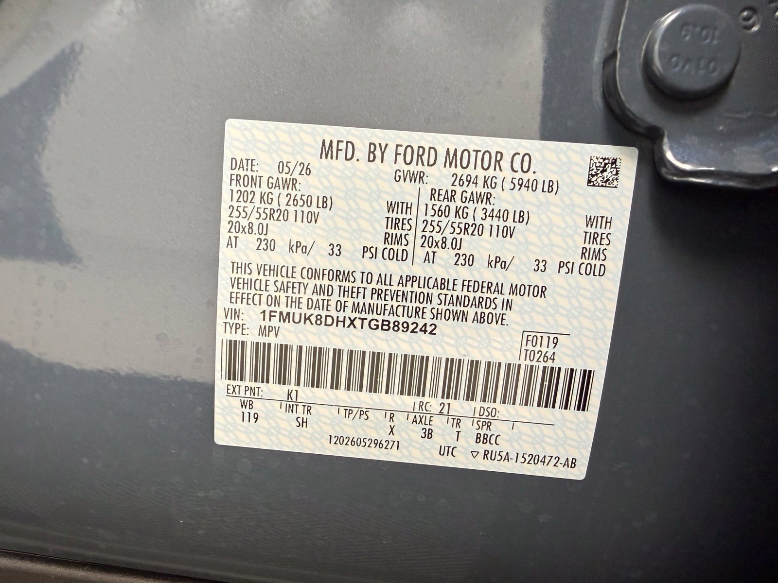 New 2026 Ford Explorer Active w/ Active Comfort Package AWD/4WD image 15