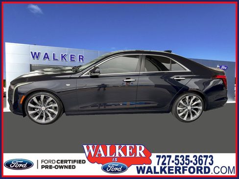 Used 2021 Cadillac CT4 Luxury w/ Sun And Sound Package RWD image 1
