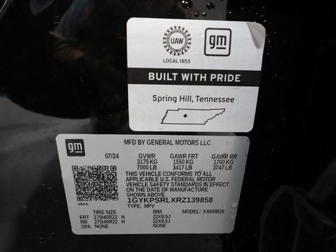 Certified 2024 Cadillac Lyriq Luxury w/ LPO, Floor Liner Package image 34