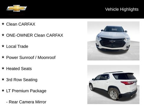 Used 2019 Chevrolet Traverse LT w/ LPO, Blackout Package AWD/4WD image 17