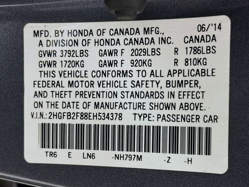 Used 2014 Honda Civic EX image 12