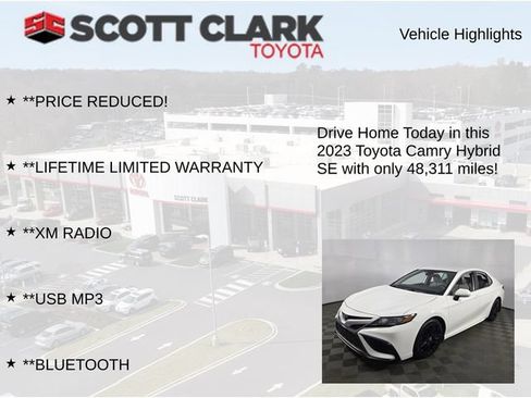 Used 2023 Toyota Camry SE FWD image 13