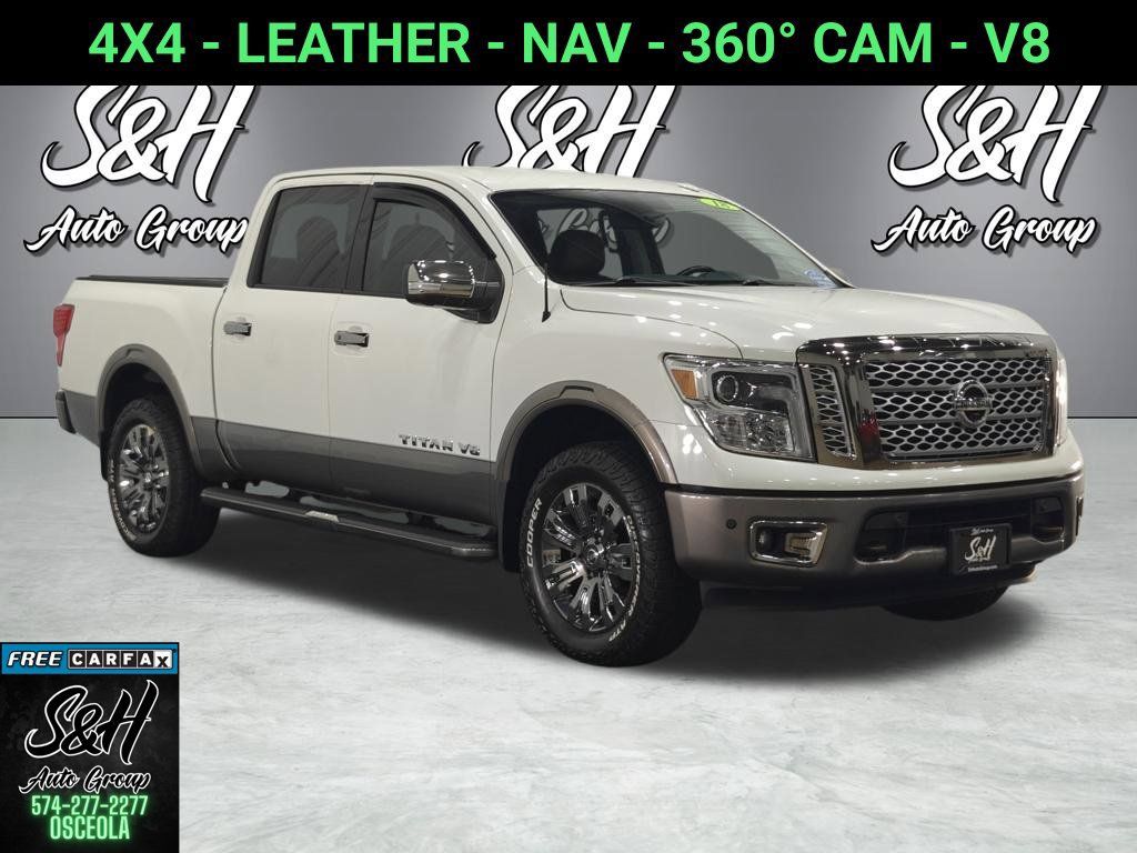 Used 2018 Nissan Titan Platinum Reserve AWD/4WD image 1