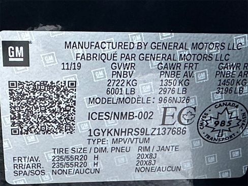 Used 2020 Cadillac XT5 Sportv image 29