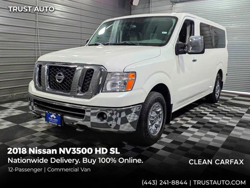 Used 2018 Nissan NV 3500 SL image 1