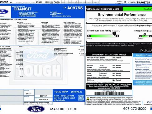 New 2026 Ford Transit 150 Base w/ Upfitter Package image 3