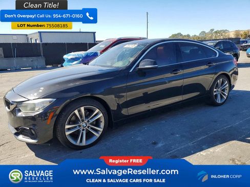 Used 2016 BMW 428i Gran Coupe Sedan 4 Door image 1