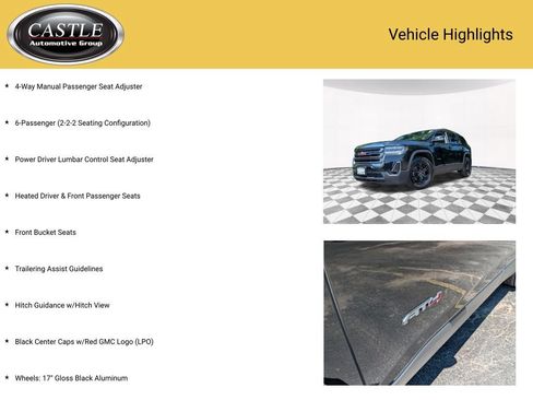 Used 2023 GMC Acadia AT4 w/ Trailering Package AWD/4WD image 7