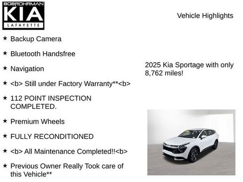 Used 2025 Kia Sportage EX image 7