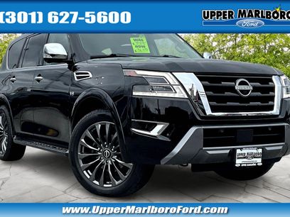 Used 2021 Nissan Armada Platinum w/ Captain's Chairs Package