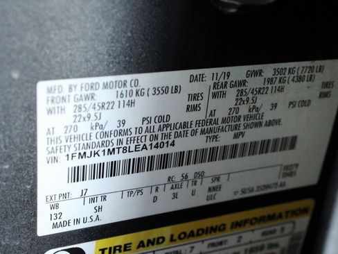 Used 2020 Ford Expedition Max Platinum image 78