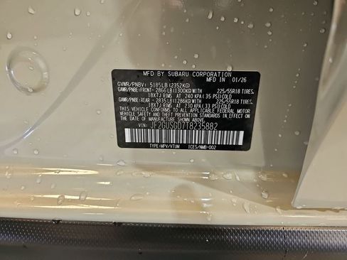 New 2026 Subaru Crosstrek 2.5i Sport AWD/4WD image 37
