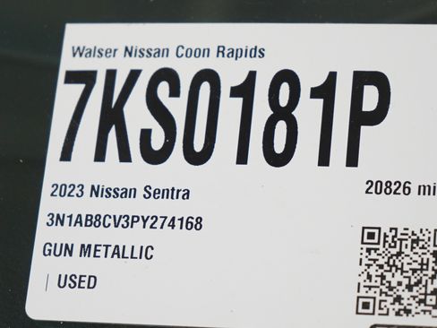 Used 2023 Nissan Sentra SV FWD image 26