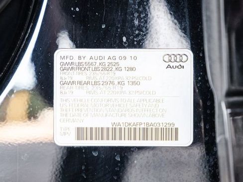 Used 2011 Audi Q5 3.2 Premium Plus w/ Audi MMI Navigation Plus Pkg image 82