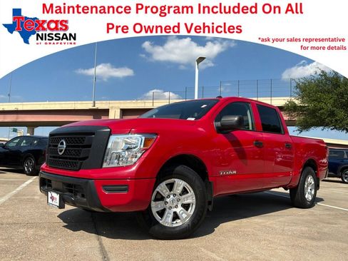 Used 2021 Nissan Titan S w/ S Utility Package AWD/4WD image 1