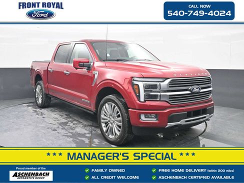 Used 2025 Ford F150 Platinum w/ Equipment Group 703A Plus AWD/4WD image 1