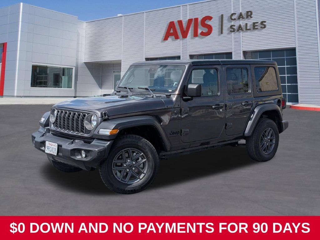 Used 2025 Jeep Wrangler Unlimited Sport AWD/4WD image 1